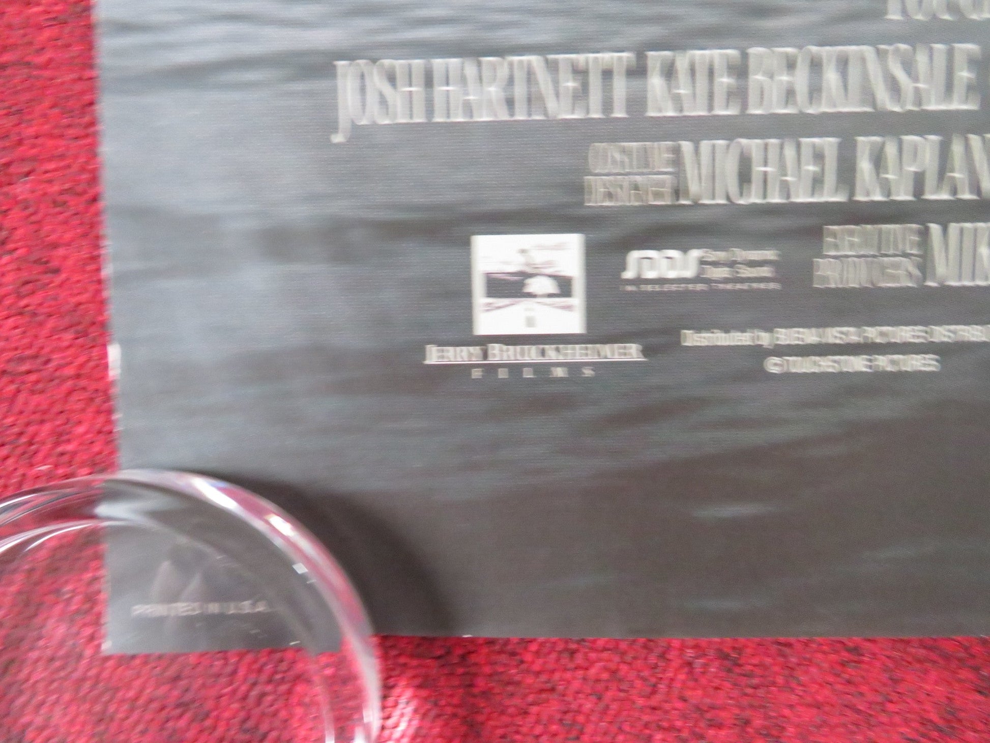 PEARL HARBOR US ONE SHEET ROLLED POSTER BEN AFFLECK JOSH HARTNETT 2001 Rendezvous Cinema Movie posters