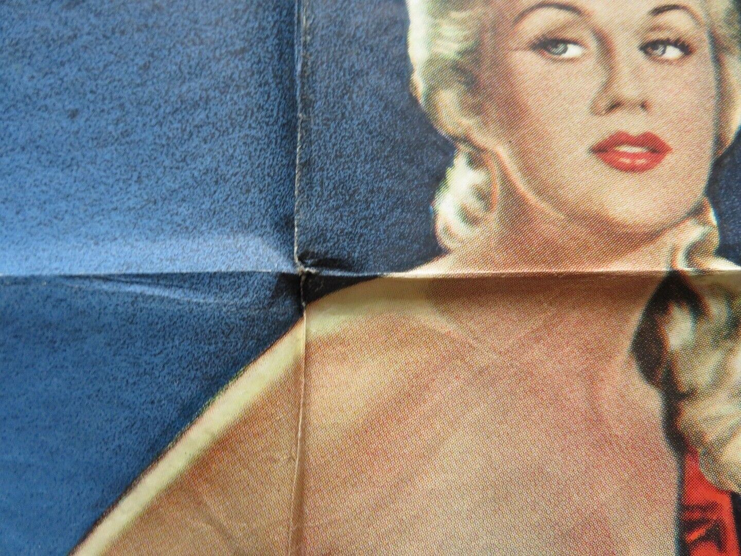 PEARL OF THE SOUTH PACIFIC FOLDED US ONE SHEET POSTER VIRGINIA MAYO 1955 - Rendezvous Cinema