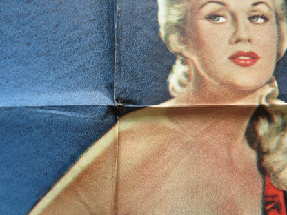 PEARL OF THE SOUTH PACIFIC FOLDED US ONE SHEET POSTER VIRGINIA MAYO 1955 - Rendezvous Cinema