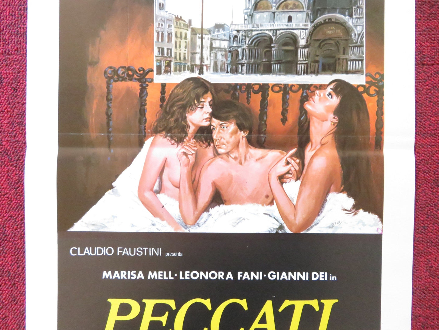 PECCATI A VENEZIA ITALIAN LOCANDINA POSTER MARISA MELL LEONORA FANI 1983 Rendezvous Cinema Movie posters