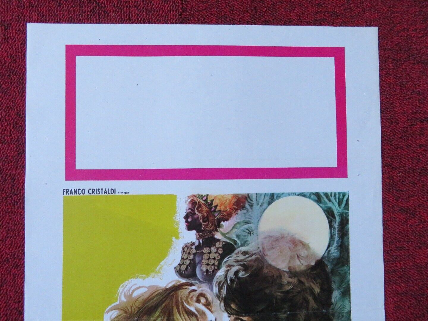 PECCATO D'AMORE/ Lady Caroline Lamb ITALIAN LOCANDINA (27.5"x13") POSTER 1972 - Rendezvous Cinema