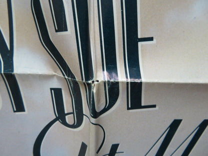 PEGGY SUE GOT MARRIED FOLDED US ONE SHEET POSTER KATHLEEN TURNER N. CAGE 1986 Movie posters