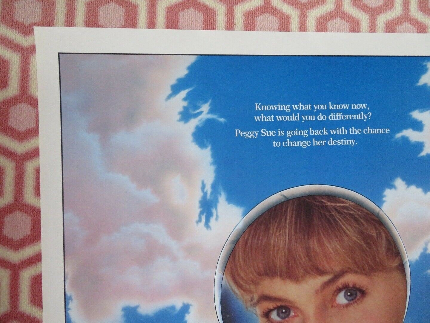 PEGGY SUE GOT MARRIED US ONE SHEET ROLLED POSTER KATHLEEN TURNER 1986 Movie posters