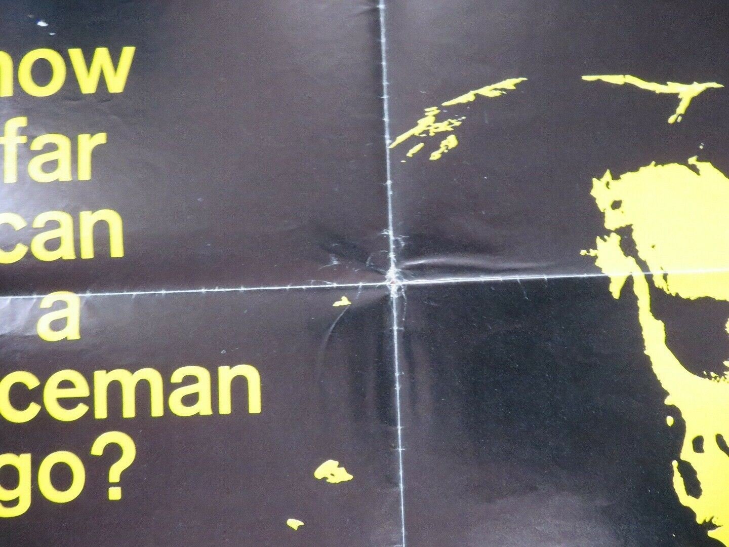 PENDULUM US ONE SHEET POSTER GEORGE PEPPARD 1969 Movie posters