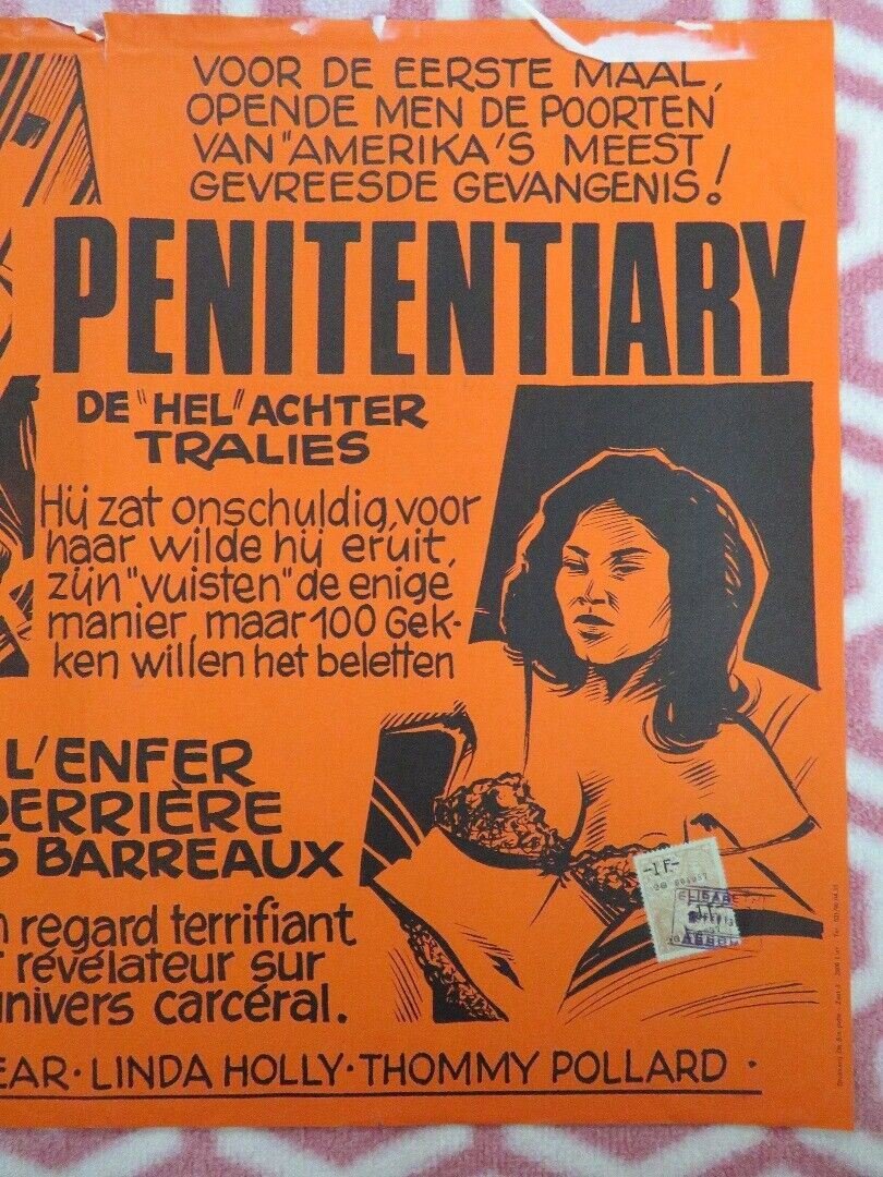 PENITENTIARY BELGIUM (15"x 20.5") POSTER LEON KENNEDY 1979 Movie posters