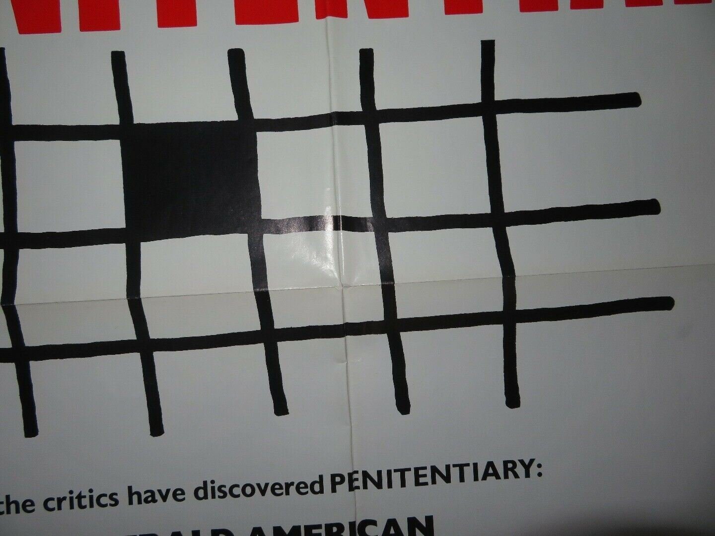 PENITENTIARY US ONE SHEET POSTER LEON ISSAC KENNEDY 1979 Movie posters