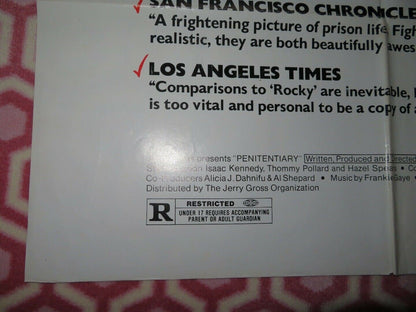 PENITENTIARY US ONE SHEET POSTER LEON ISSAC KENNEDY 1979 Movie posters