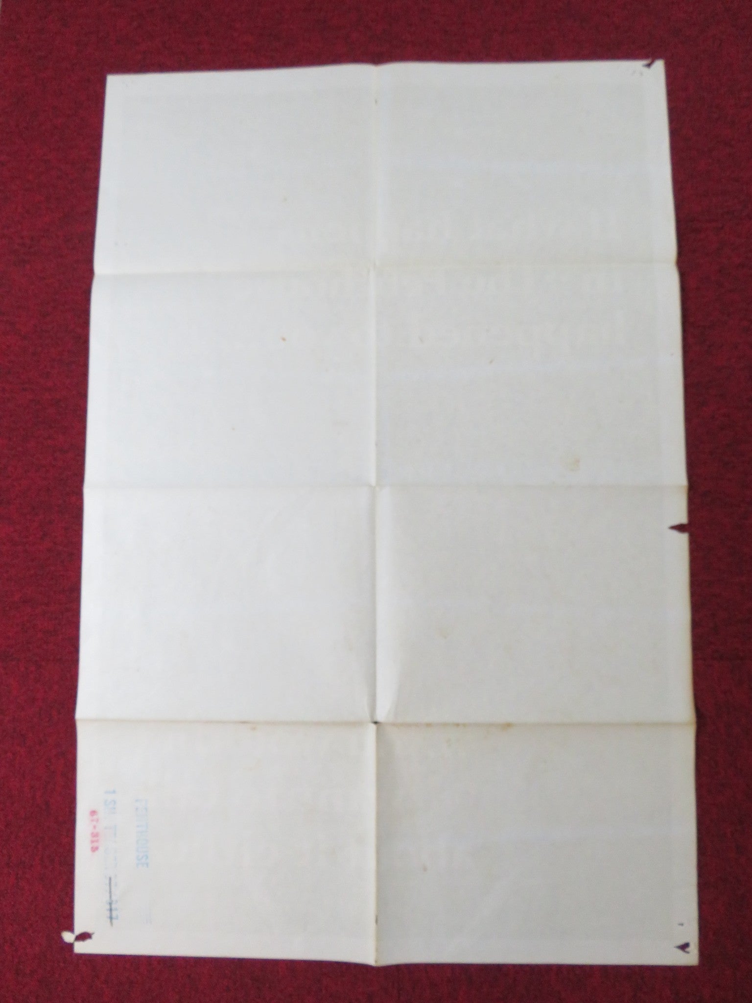 PENTHOUSE - TEASER FOLDED US ONE SHEET POSTER TERENCE MORGANSUZY KENDALL 1967 Rendezvous Cinema Movie posters