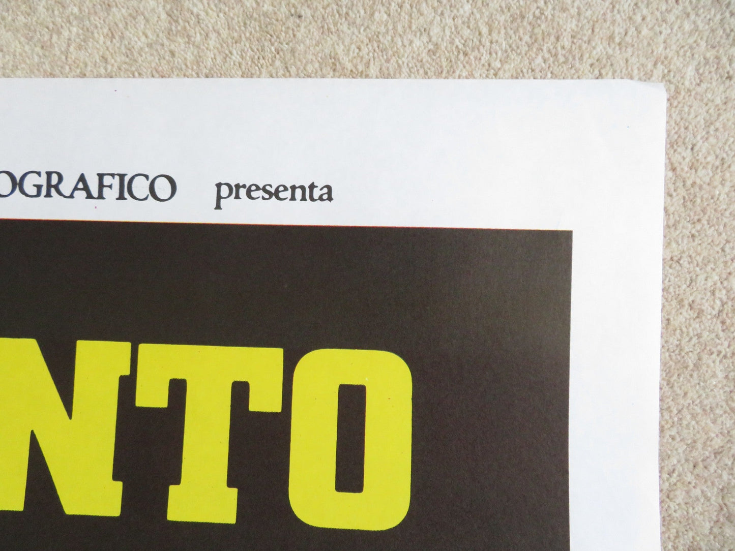 PENTIMENTO ITALIAN 2 FOGLIO POSTER AVTANDIL MAKHARADZE IA NINIDZE 1984 Rendezvous Cinema Movie posters