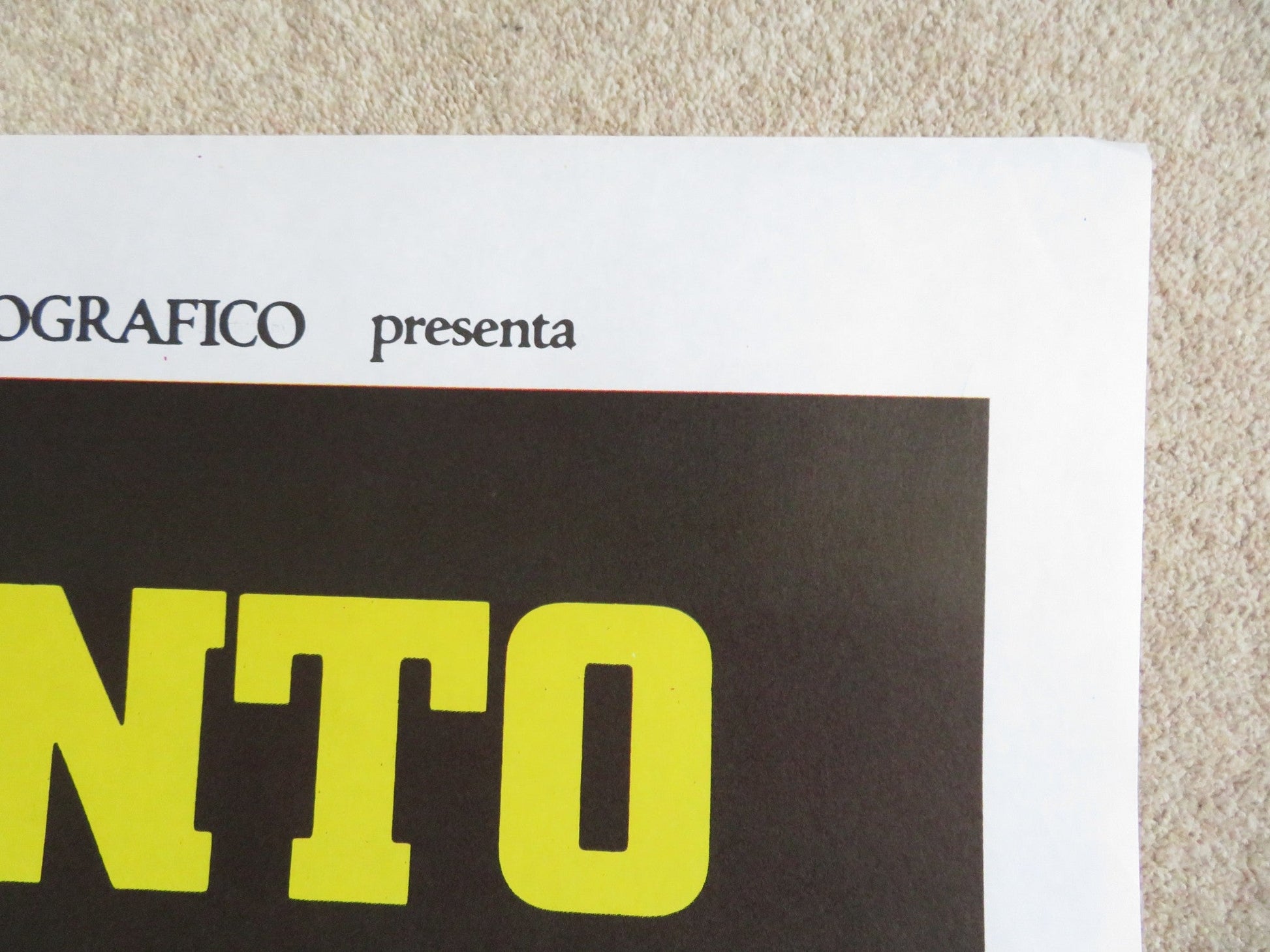 PENTIMENTO ITALIAN 2 FOGLIO POSTER AVTANDIL MAKHARADZE IA NINIDZE 1984 Rendezvous Cinema Movie posters