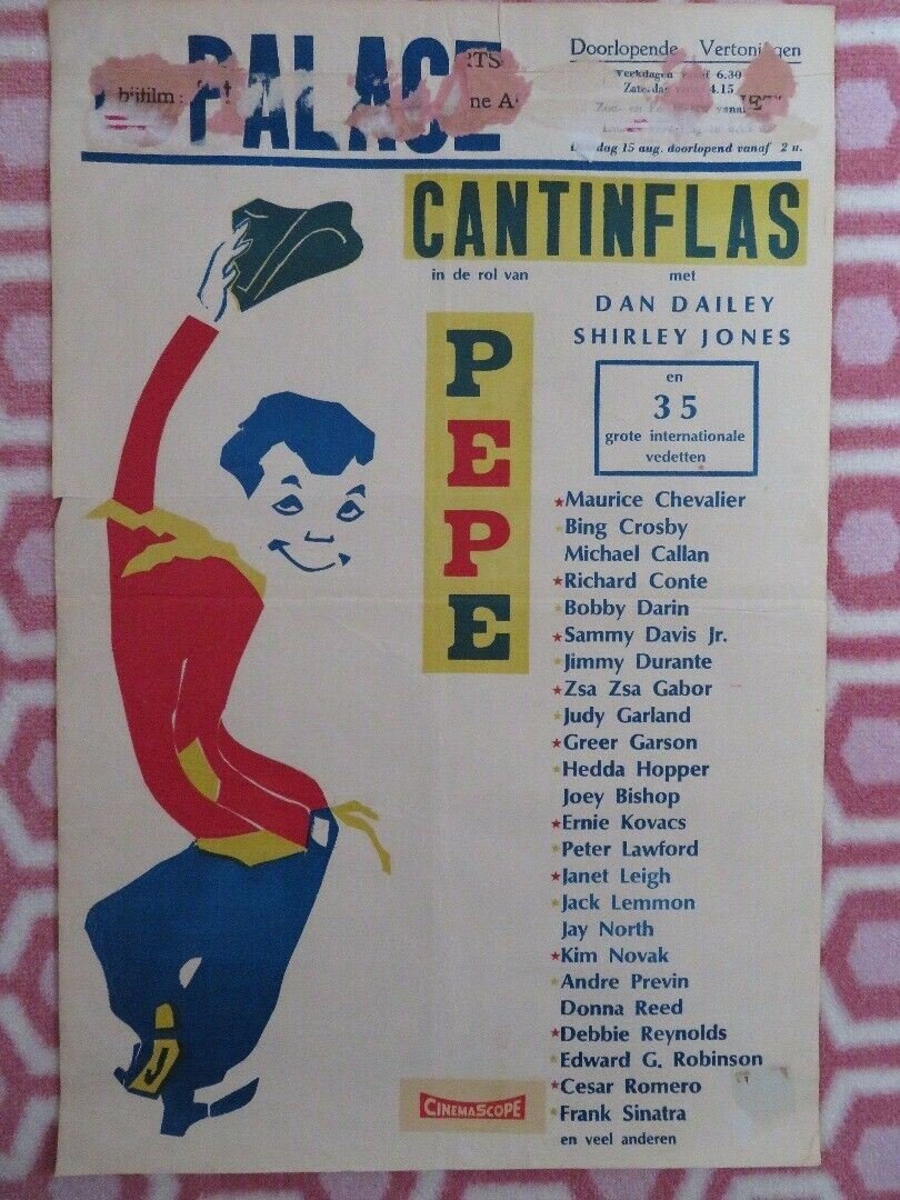 PEPE BELGIUM (21.5"x 14") POSTER BING CROSBY JUDY GARLAND FRANK SINATRA - Rendezvous Cinema