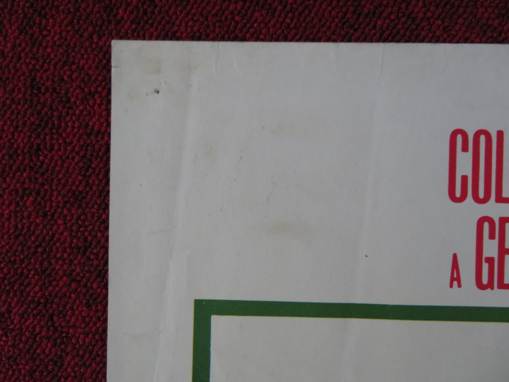 PEPE US HALF SHEET (22"x 28") POSTER CAMTINFLAS 1960 Rendezvous Cinema Movie posters