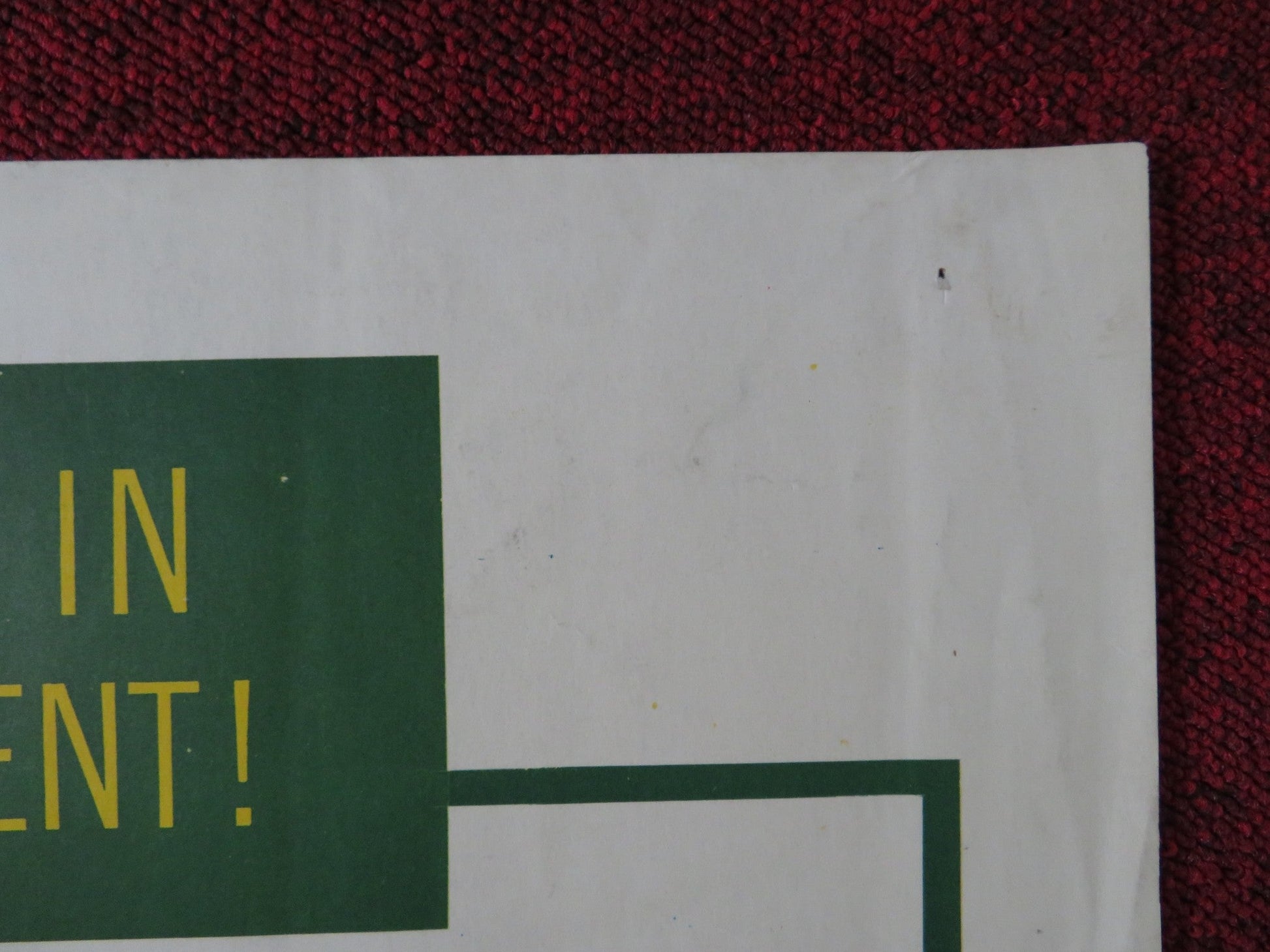 PEPE US HALF SHEET (22"x 28") POSTER CAMTINFLAS 1960 Rendezvous Cinema Movie posters