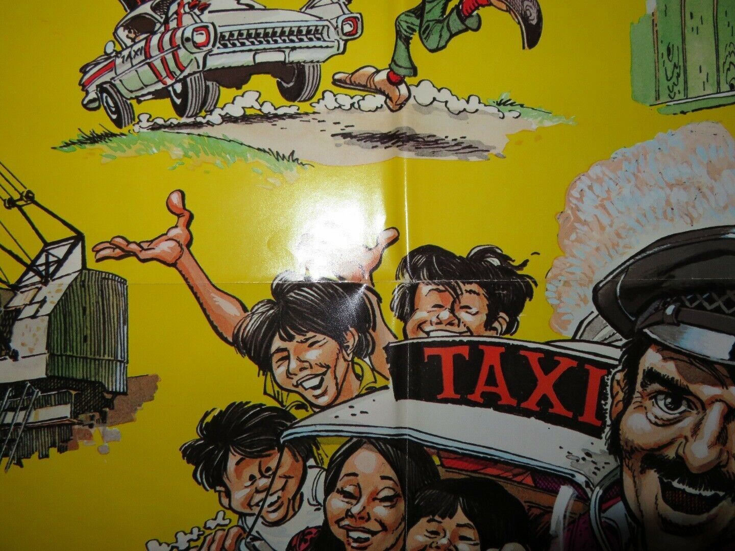 PEPPER AND HIS WACKY TAXI US ONE SHEET POSTER JOHN ASTIN ALEX GRASSHOF - Rendezvous Cinema