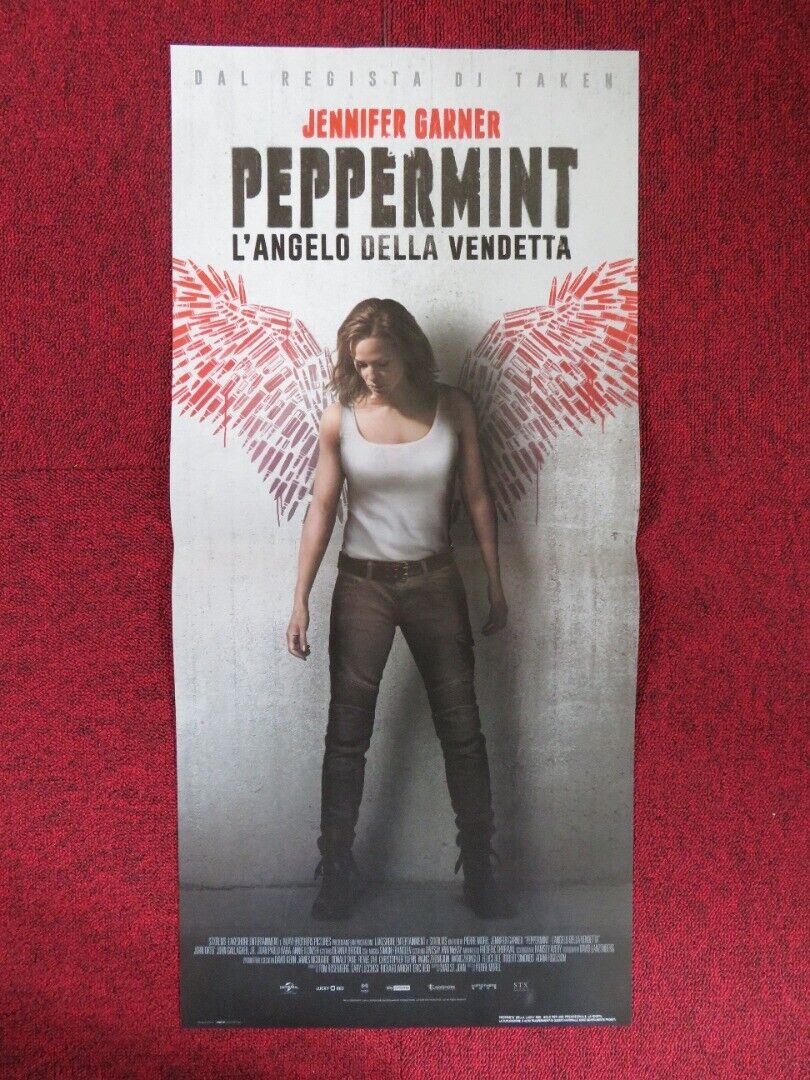 PEPPERMINT ITALIAN LOCANDINA (26.5"x12.5") POSTER JENNIFER LAWRENCE 2018 Rendezvous Cinema Movie posters