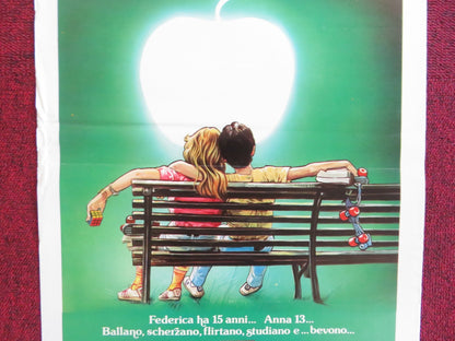 PEPPERMINT SODA ITALIAN LOCANDINA POSTER ELEONORE KLARWEIN ODILE MICHEL 1982 Rendezvous Cinema Movie posters