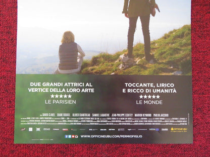 PER MIO FIGLIO ITALIAN LOCANDINA (26.5"x12.5") POSTER DAVID CLAVEL 2016 Rendezvous Cinema Movie posters