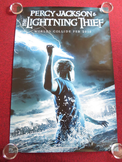 PERCY JACKSON: THE LIGHTNING THIEF US ONE SHEET ROLLED POSTER LOGAN LERMAN 2010 Rendezvous Cinema Movie posters