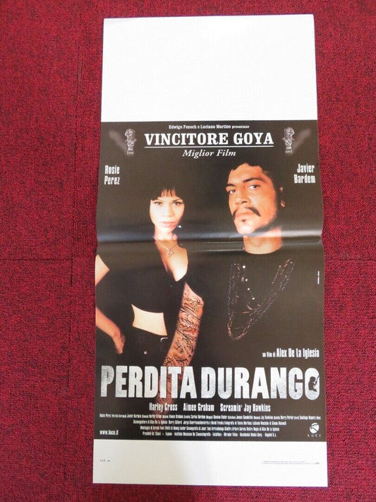PERDITA DURANGO ITALIAN LOCANDINA (27.5"x13") POSTER JAVIER BARDEM ROSIE PEREZ Movie posters