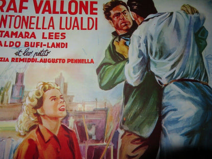 PERDONAMI! BELGIUM (20"x 14") POSTER RAF VALLONE ANTONELLA LUALDI 1953 Movie posters