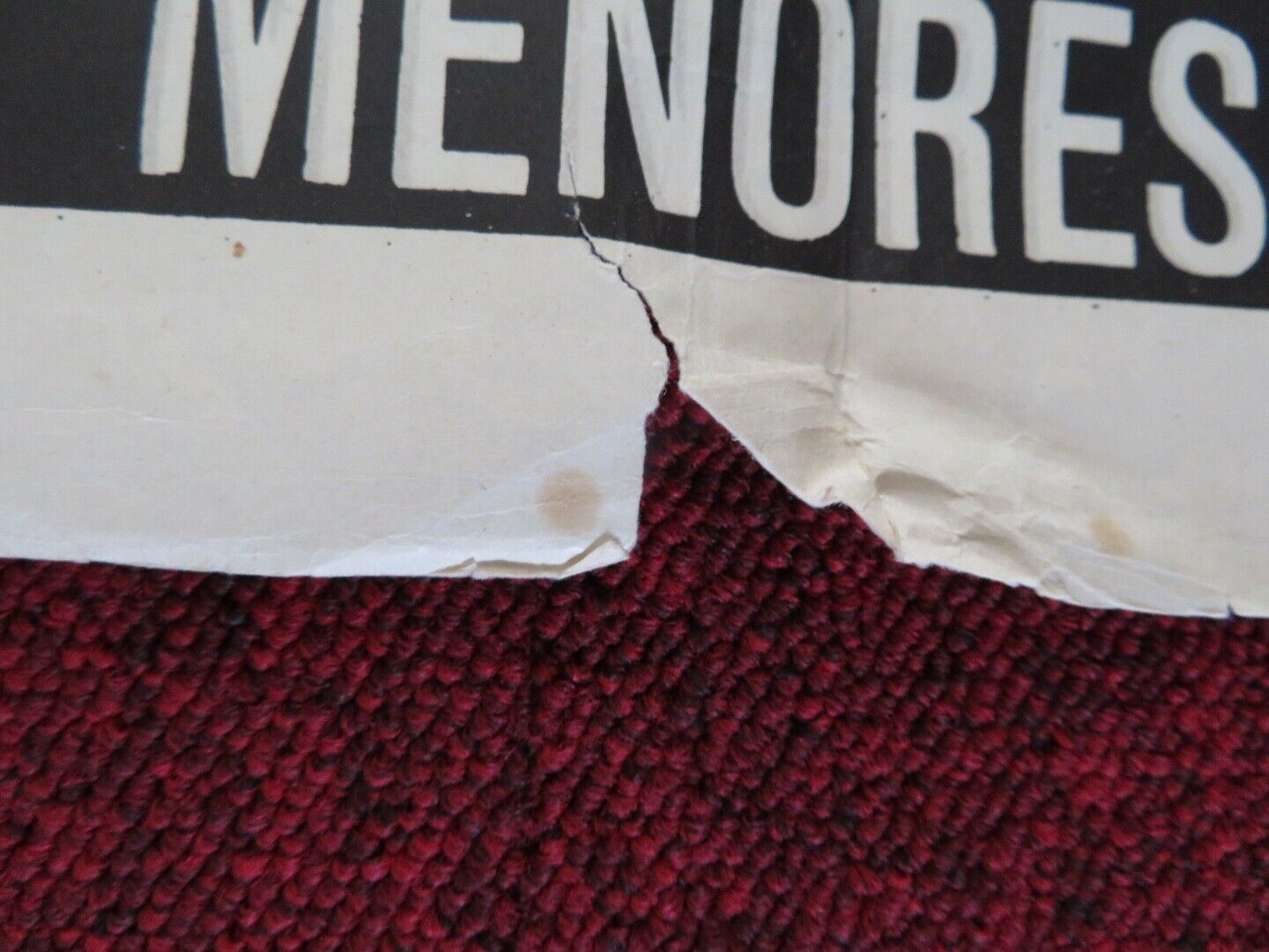 PERFUME DE MUJER / SCENT OF A WOMAN SPANISH ONE SHEET FOLDED POSTER 1974 Movie posters