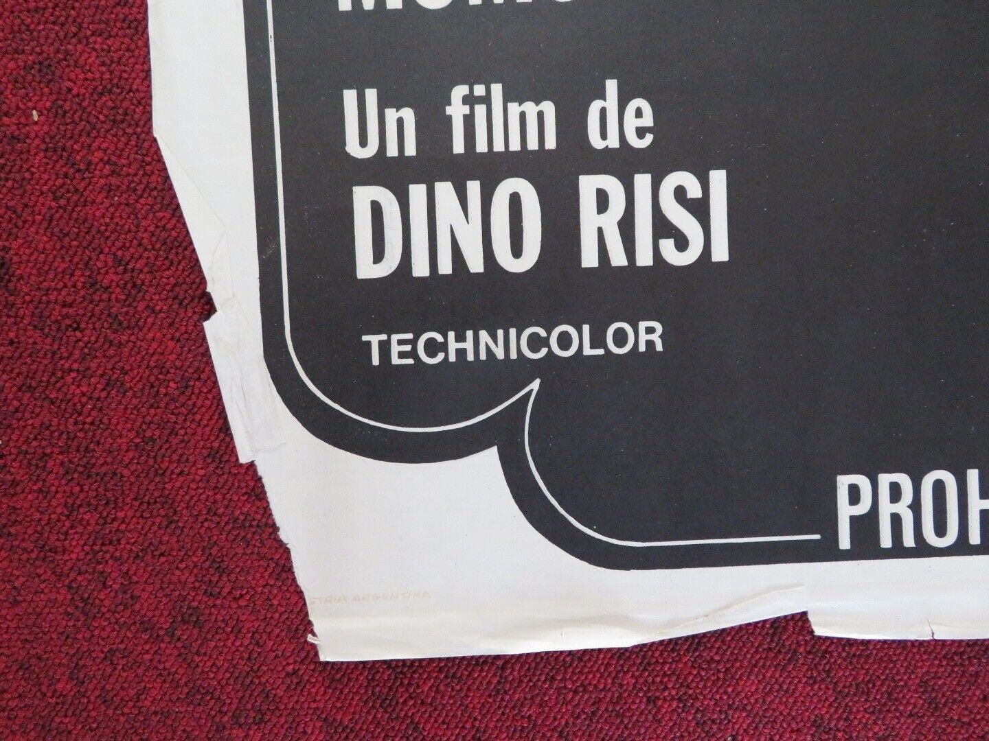 PERFUME DE MUJER / SCENT OF A WOMAN SPANISH ONE SHEET FOLDED POSTER 1974 Movie posters