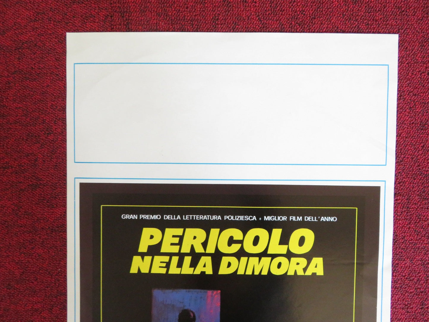 PERIL - PERICOLO NELLA DIMORA ITALIAN LOCANDINA POSTER ANEMONE BOHRINGER 1985 Rendezvous Cinema Movie posters