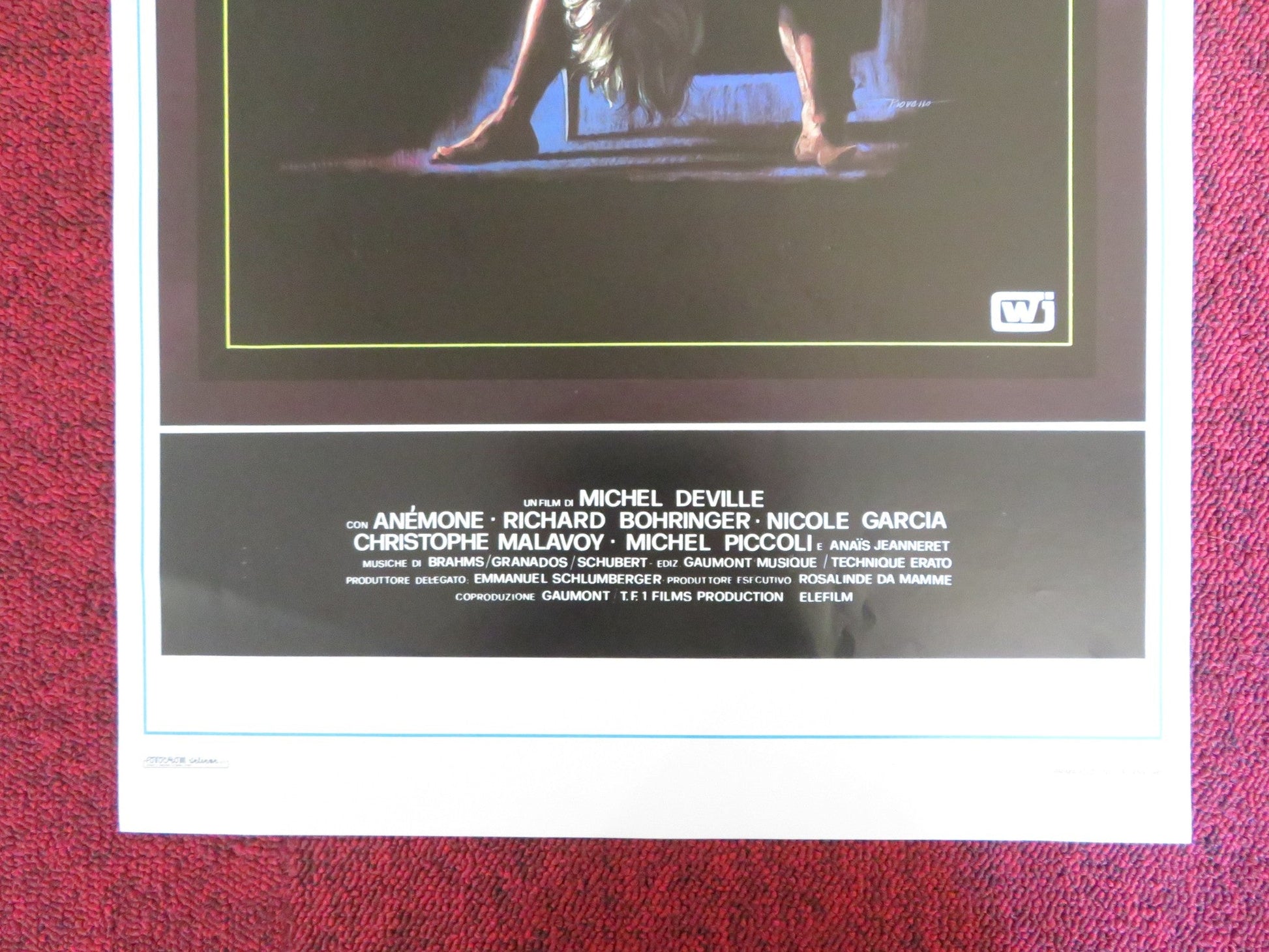 PERIL - PERICOLO NELLA DIMORA ITALIAN LOCANDINA POSTER ANEMONE BOHRINGER 1985 Rendezvous Cinema Movie posters