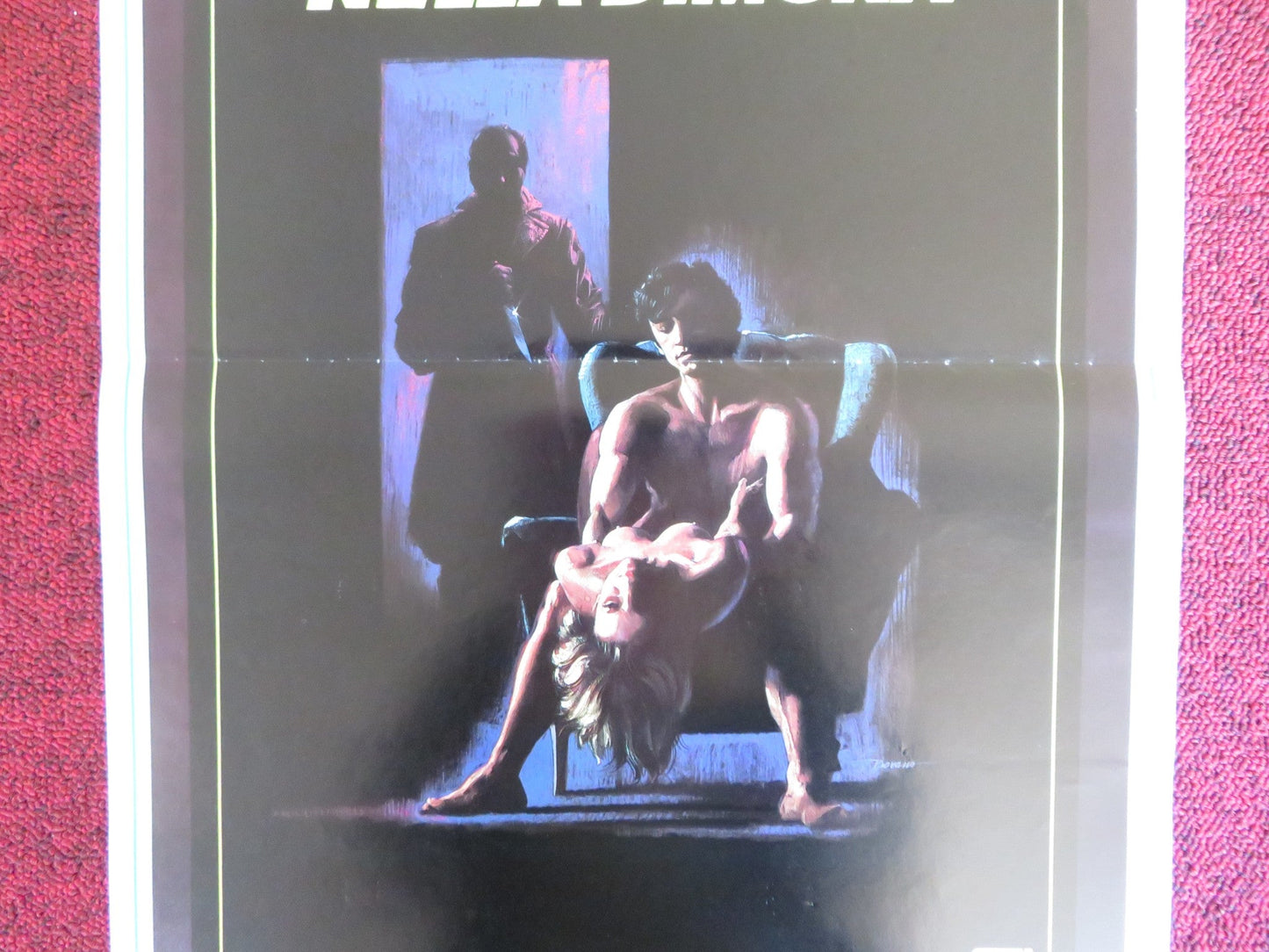 PERIL - PERICOLO NELLA DIMORA ITALIAN LOCANDINA POSTER ANEMONE BOHRINGER 1985 Rendezvous Cinema Movie posters