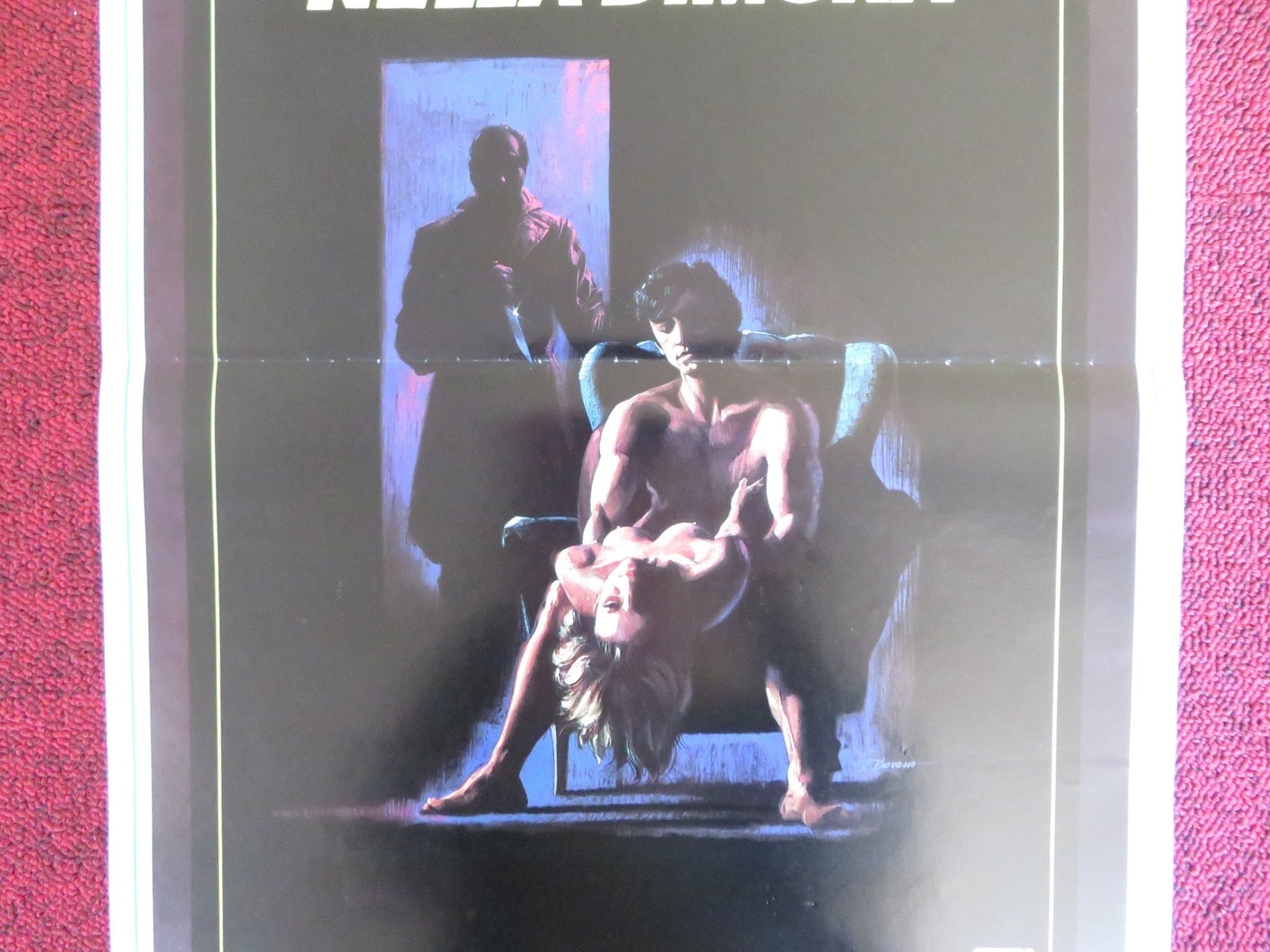 PERIL - PERICOLO NELLA DIMORA ITALIAN LOCANDINA POSTER ANEMONE BOHRINGER 1985 Rendezvous Cinema Movie posters