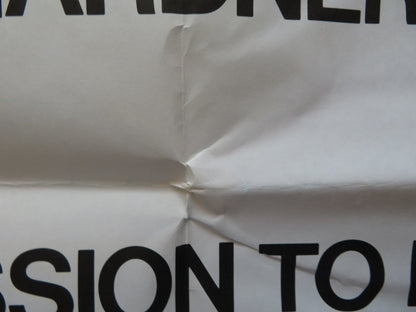 PERMISSION TO KILL THE EXECUTIONER US 3 SHEET POSTER DIRK BOGARDE A.GARDNER 1975 Rendezvous Cinema Movie posters