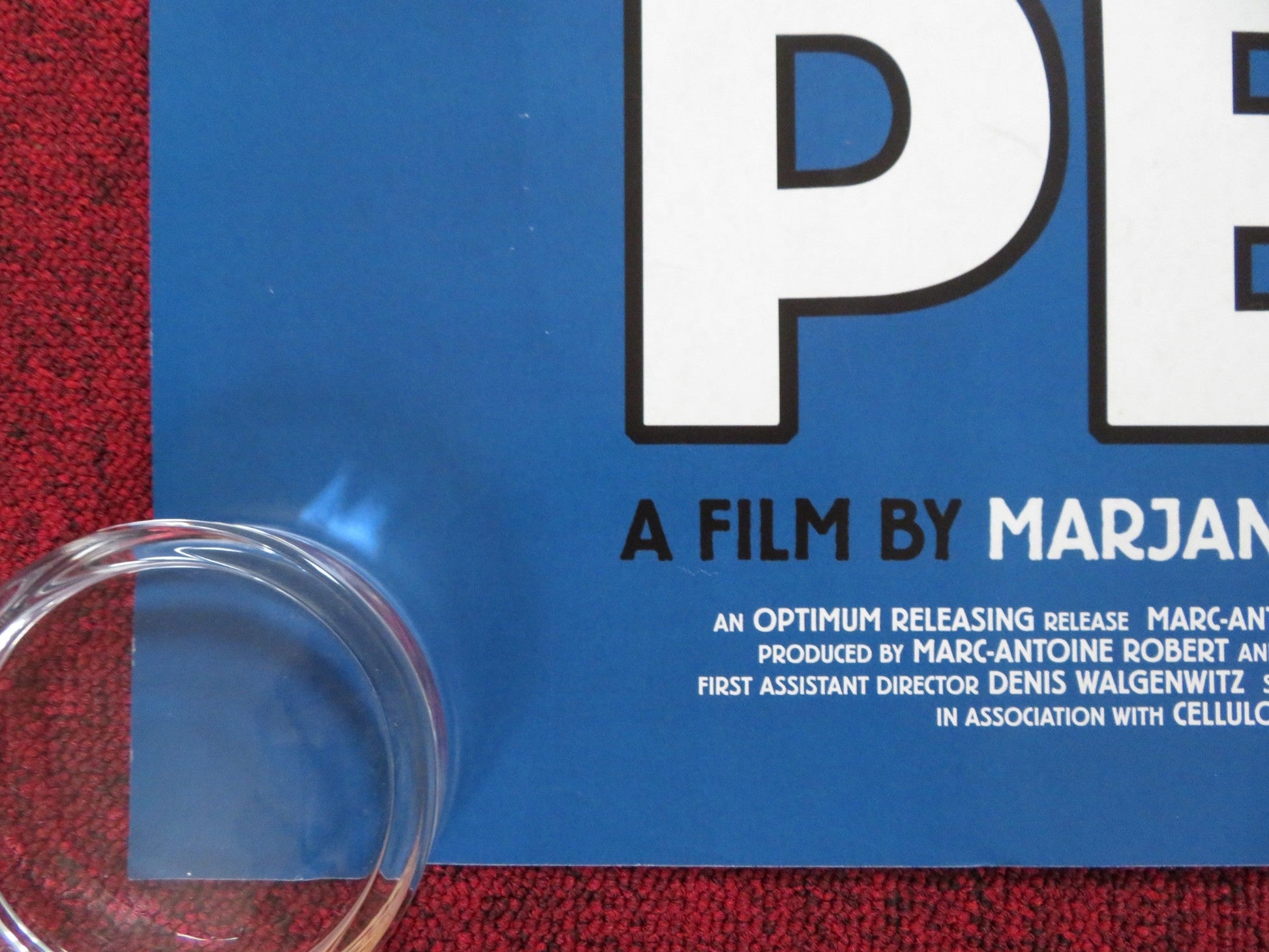 PERSEPOLIS UK QUAD (30"x 40") ROLLED POSTER CHIARA MASTROIANNI C. DENEUVE 2007 Rendezvous Cinema Movie posters