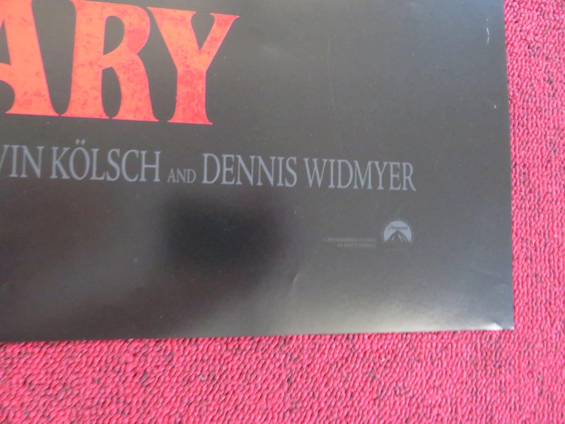 PET SEMATARY US ONE SHEET ROLLED POSTER STEPHEN KING JOHN LITHGOW 2019 Rendezvous Cinema Movie posters