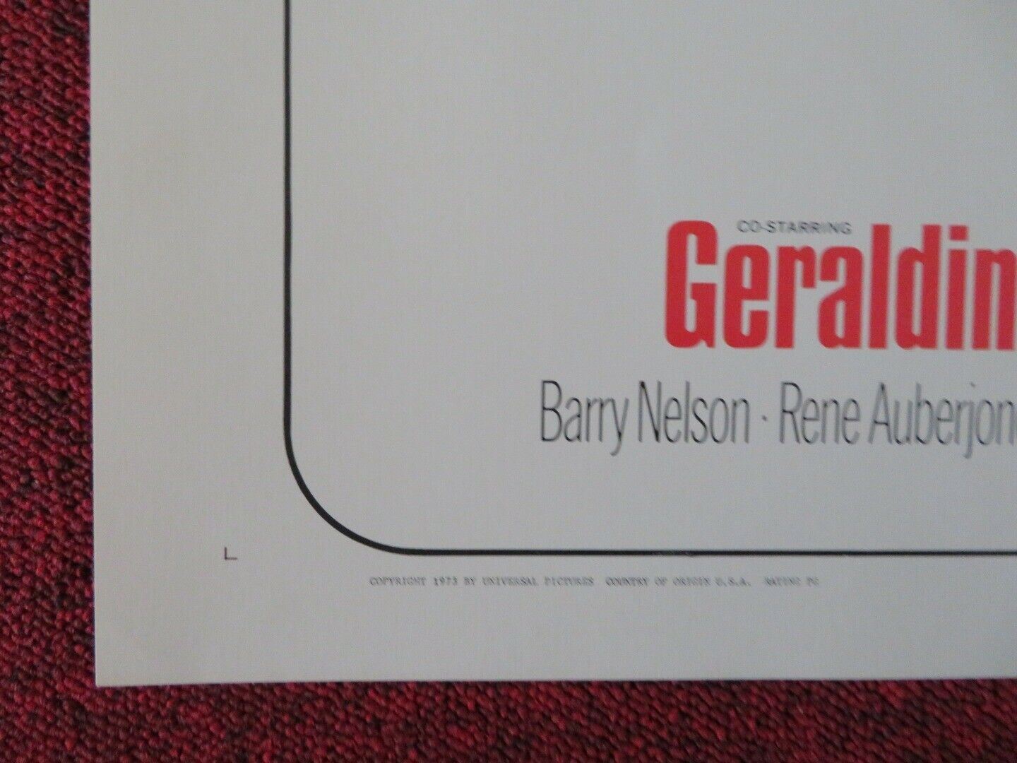 PETE 'N' TILLIE US HALF SHEET (22"x 28") POSTER WALTER MATTHAU CAROL BURNETT '73 Movie posters