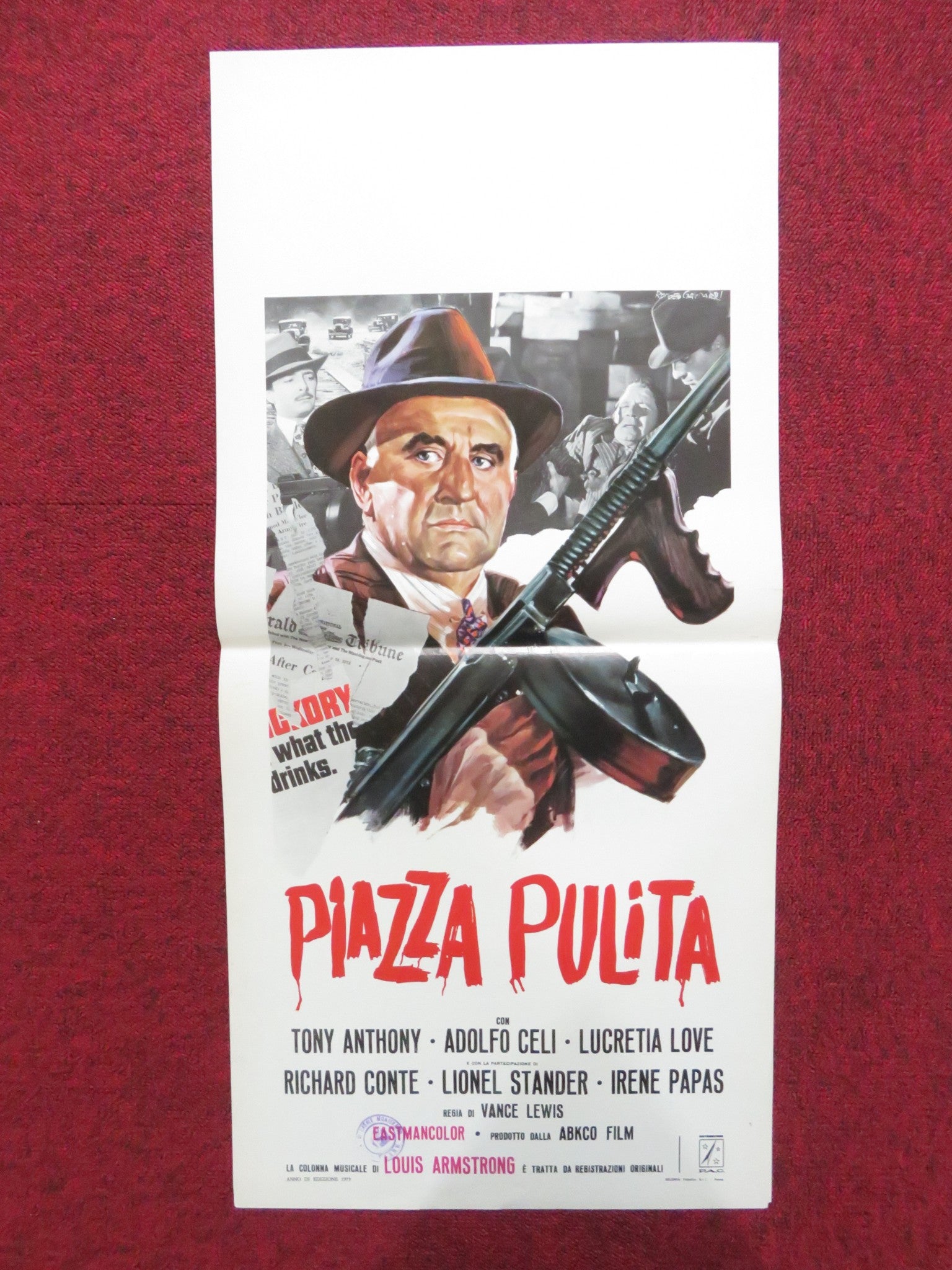 PETE, PEARL & THE POLE ITALIAN LOCANDINA POSTER TONY ANTHONY ADOLFO CELI 1973 Rendezvous Cinema Movie posters
