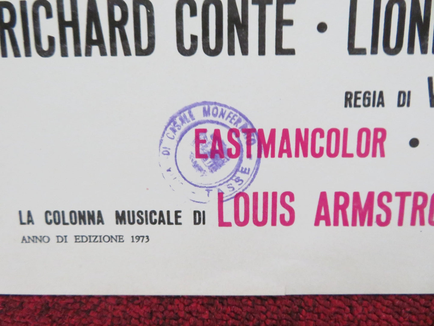 PETE, PEARL & THE POLE ITALIAN LOCANDINA POSTER TONY ANTHONY ADOLFO CELI 1973 Rendezvous Cinema Movie posters