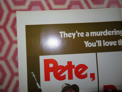 PETE, PEARL & THE POLE US ONE SHEET POSTER TONY ANTHONY 1973 Movie posters