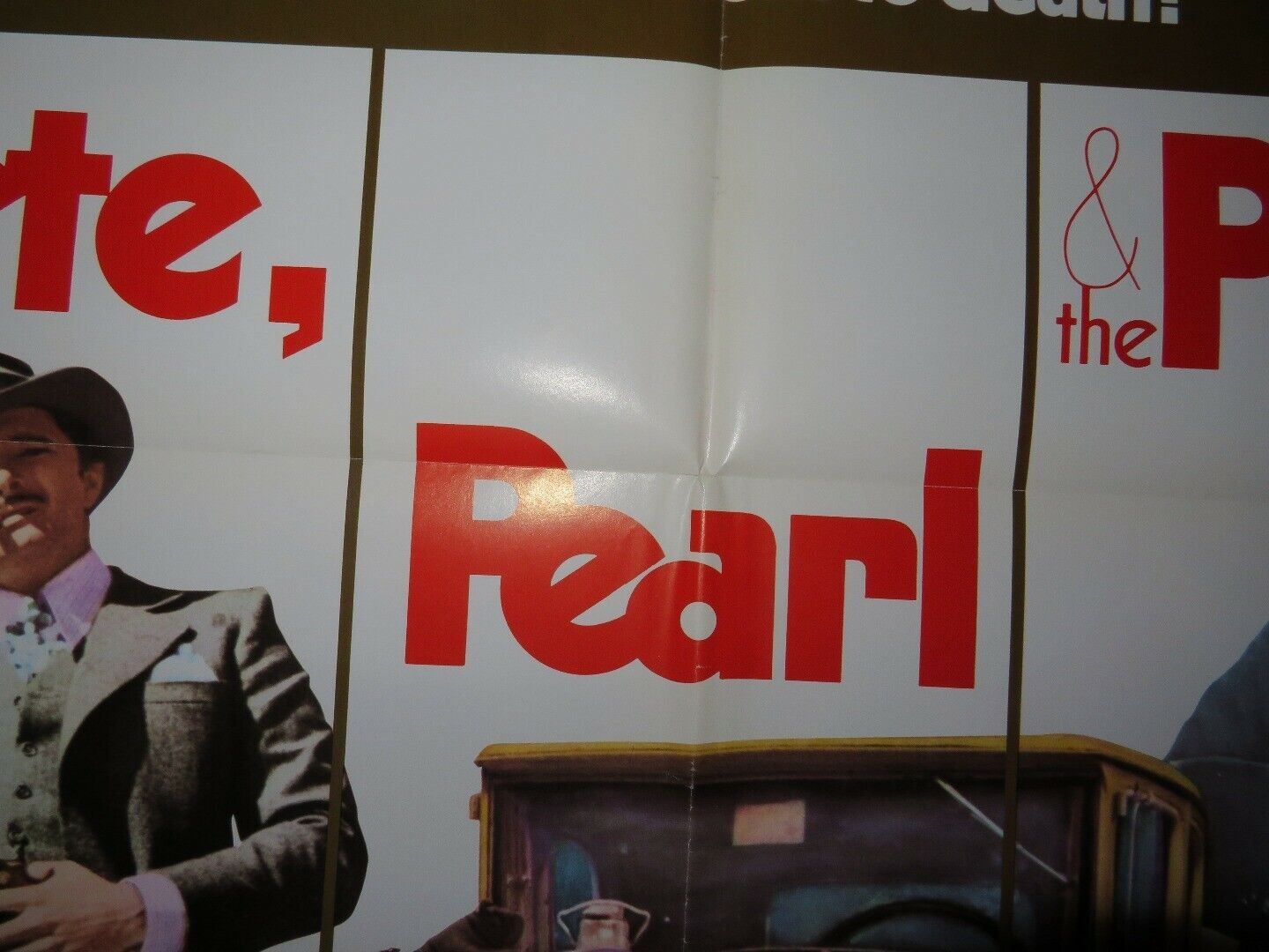 PETE, PEARL & THE POLE US ONE SHEET POSTER TONY ANTHONY 1973 Movie posters