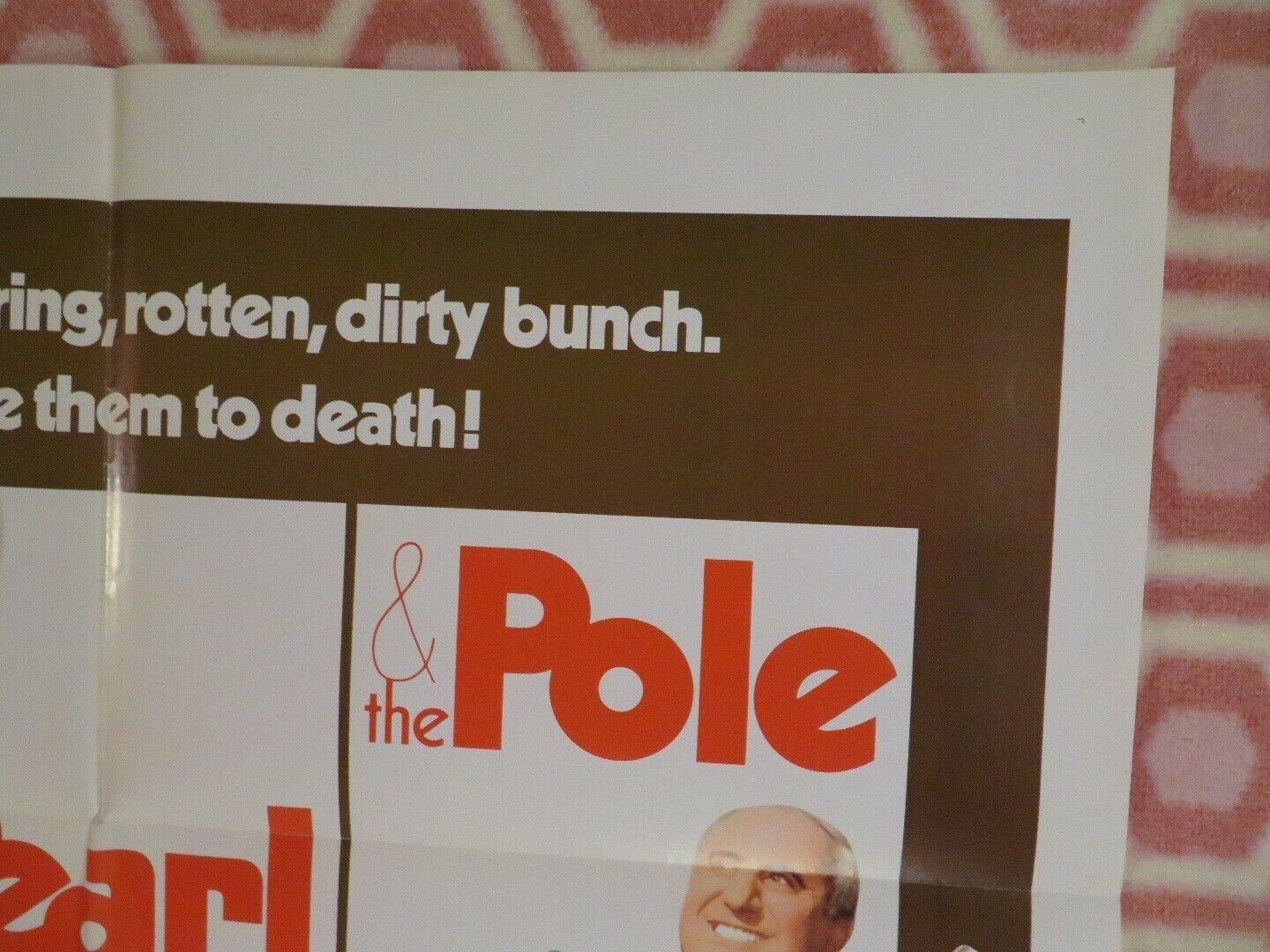 PETE, PEARL & THE POLE US ONE SHEET POSTER TONY ANTHONY 1973 Movie posters