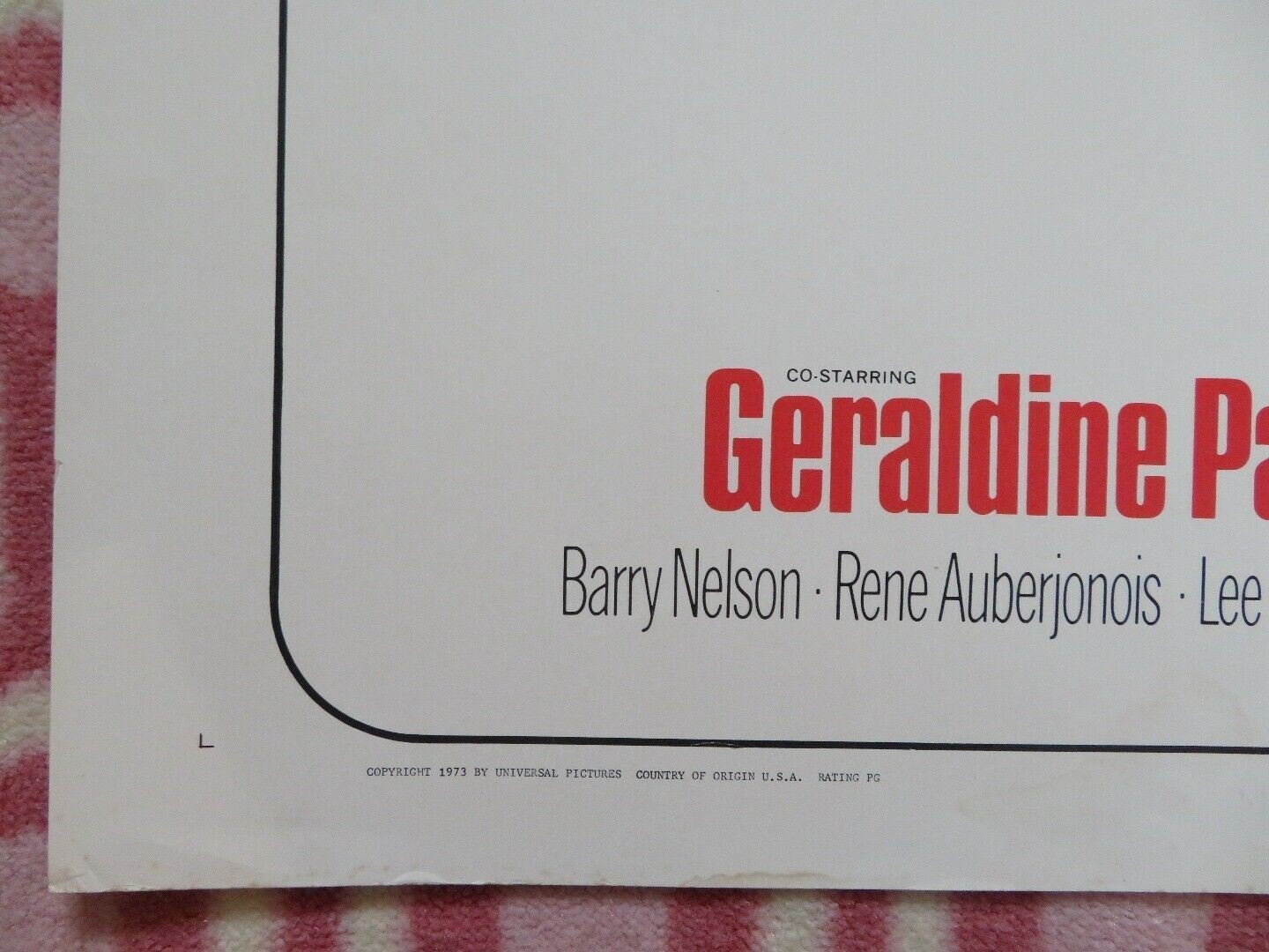 PETE'N'TILLIE US HALF SHEET (22"x 28") POSTER WALTER MATTHAU CAROL BURNETT 1972 - Rendezvous Cinema