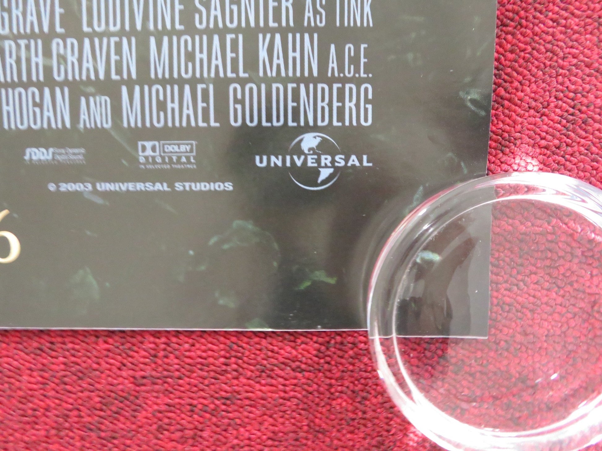 PETER PAN UK QUAD ROLLED POSTER JASON ISSACS JEREMY SUMPTER 2003 Rendezvous Cinema Movie posters