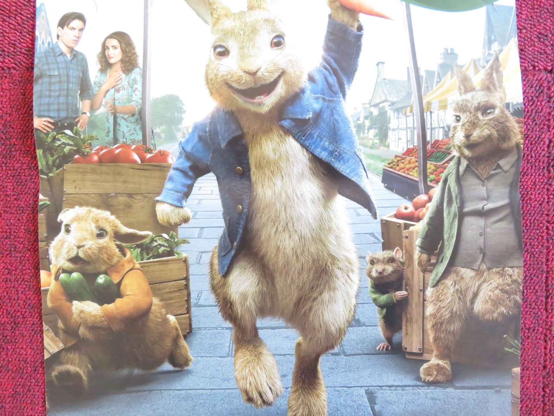 PETER RABBIT 2: THE RUNAWAY ITALIAN LOCANDINA POSTER ROSE BYRNE D. GLEESON 2021 Rendezvous Cinema Movie posters