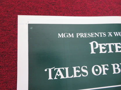 PETER RABBIT THE TALES OF BEATRIX POTTER FOLDED US ONE SHEET POSTER 1973 Rendezvous Cinema Movie posters