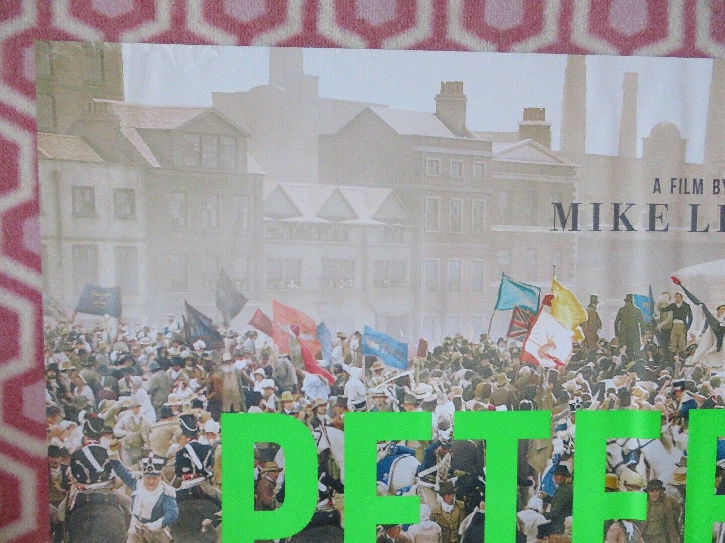 PETERLOO BRITISH QUAD (30"x 40") ROLLED POSTER MIKE LEIGH RORY KINNEAR 2018 - Rendezvous Cinema