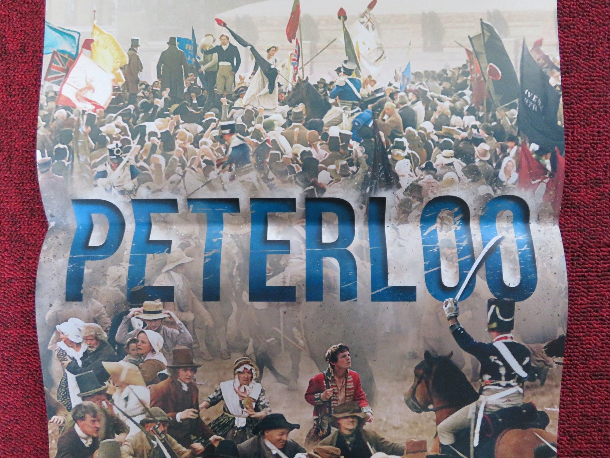 PETERLOO ITALIAN LOCANDINA POSTER MIKE LEIGH RORY KINNEAR 2018 Rendezvous Cinema Movie posters