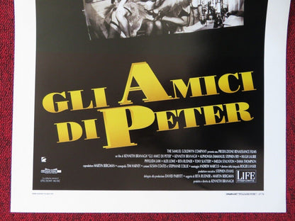 PETER'S FRIENDS ITALIAN LOCANDINA (27.5"x13") POSTER EMMA THOMPSON 1994 - Rendezvous Cinema