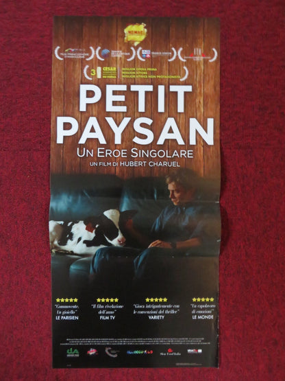 PETIT PAYSAN ITALIAN LOCANDINA POSTER SWANN ARLAUD SARA GIRAUDEAU 2017 Rendezvous Cinema Movie posters