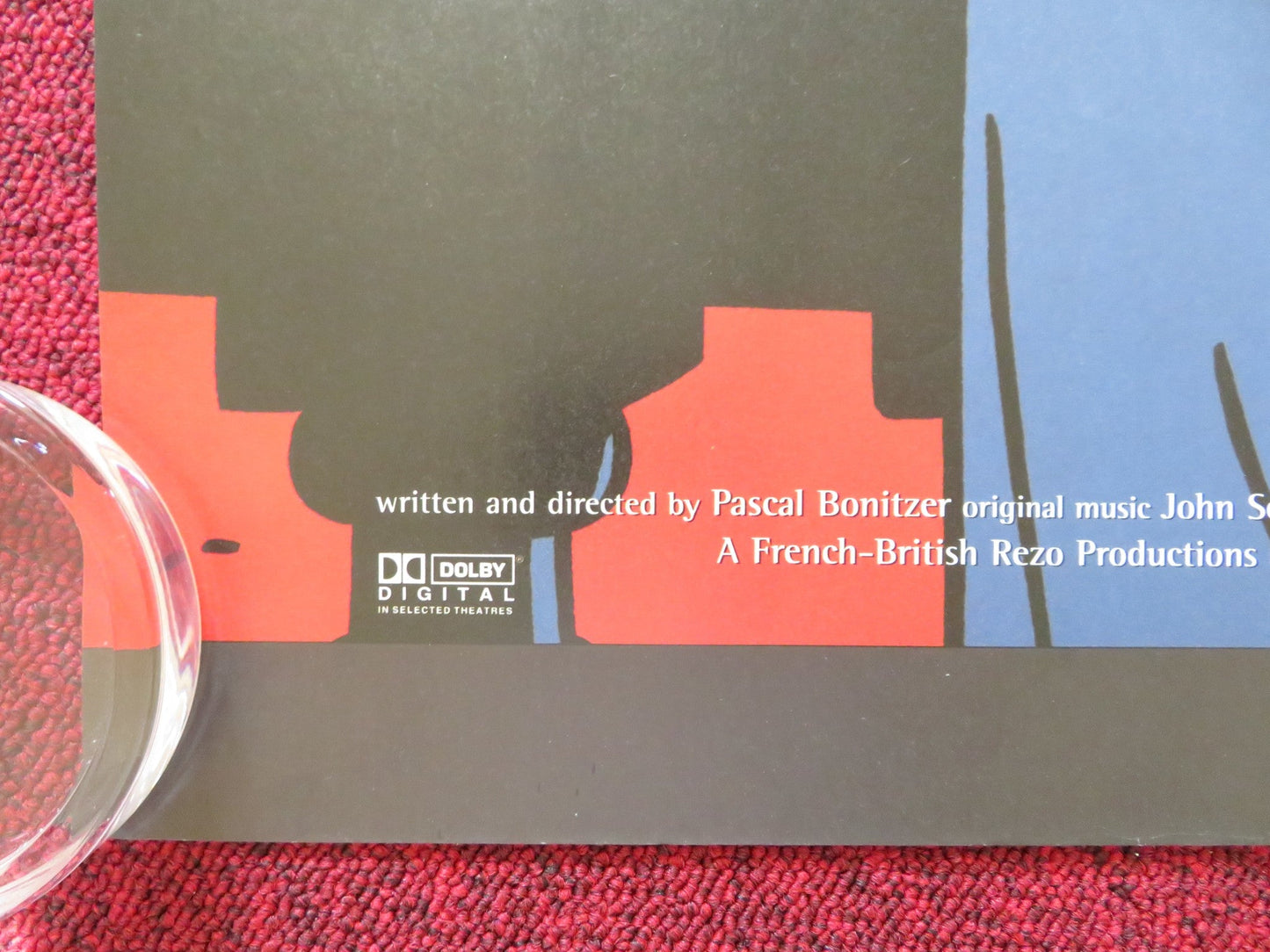 PETITES COUPURES UK QUAD (30"x 40") ROLLED POSTER DANIEL AUTEUIL 2003 Rendezvous Cinema Movie posters