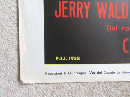 PEYTON PLACE ITALIAN 2 FOGLIO POSTER LANA TURNER LEE PHILIPS R1966 Rendezvous Cinema Movie posters