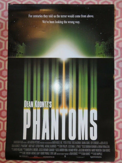 PHANTOMS US ONE SHEET ROLLED POSTER PETER O'TOOLE BEN AFFLECK 1998 Movie posters